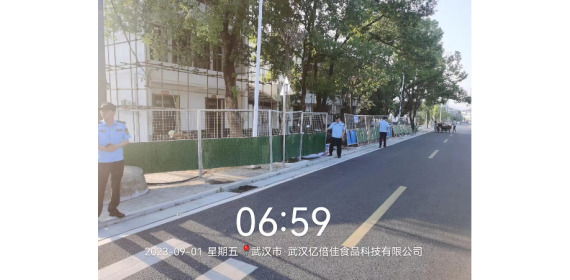 武汉市蔡甸区索河街道依托路长制筑牢校园安全防线