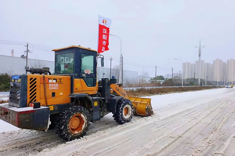 融雪除冰现场