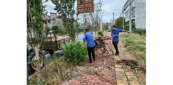 麻城城管联合街道开展环境卫生综合整治，干干净净迎“双节”